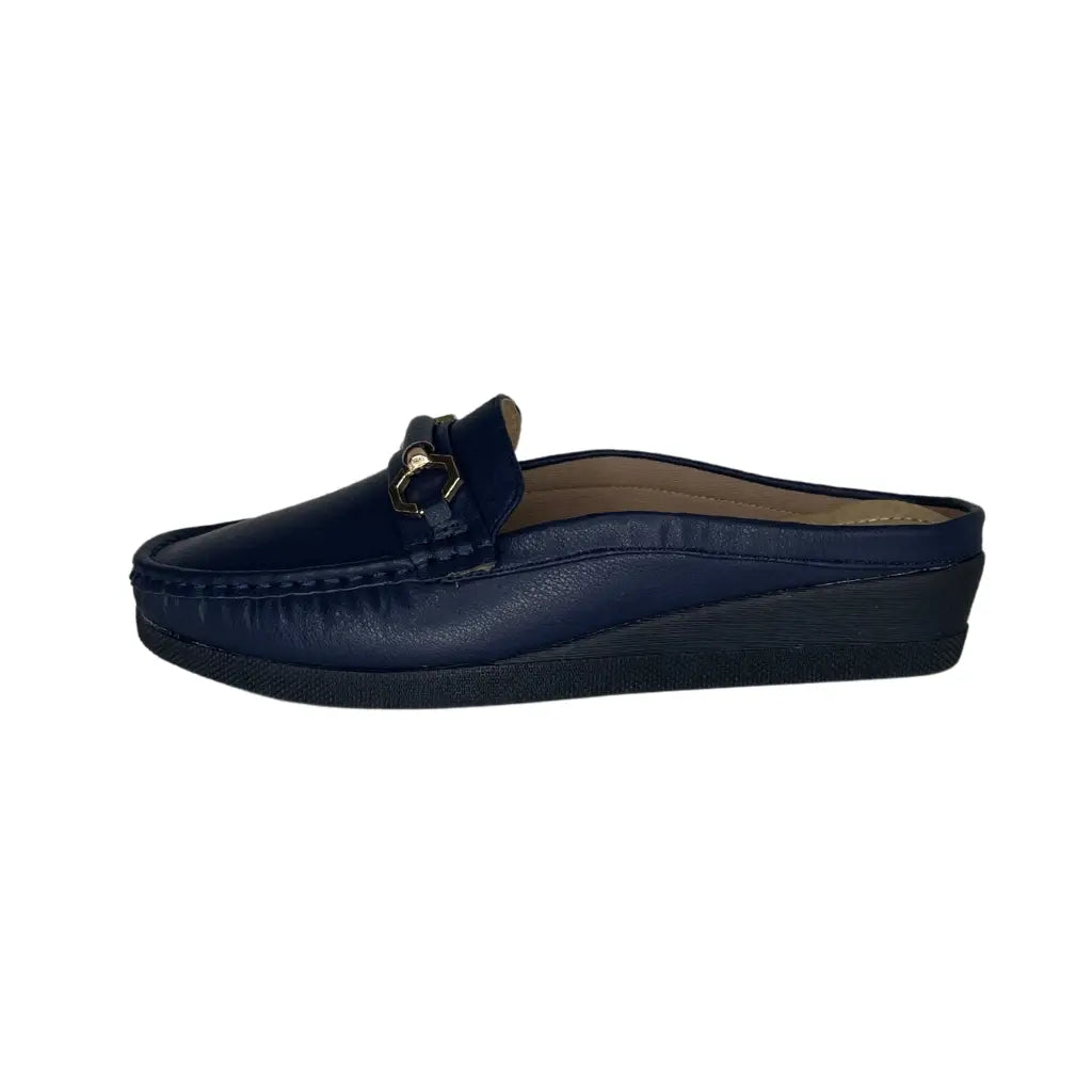 CD-10 NAVY - MOCASSINS