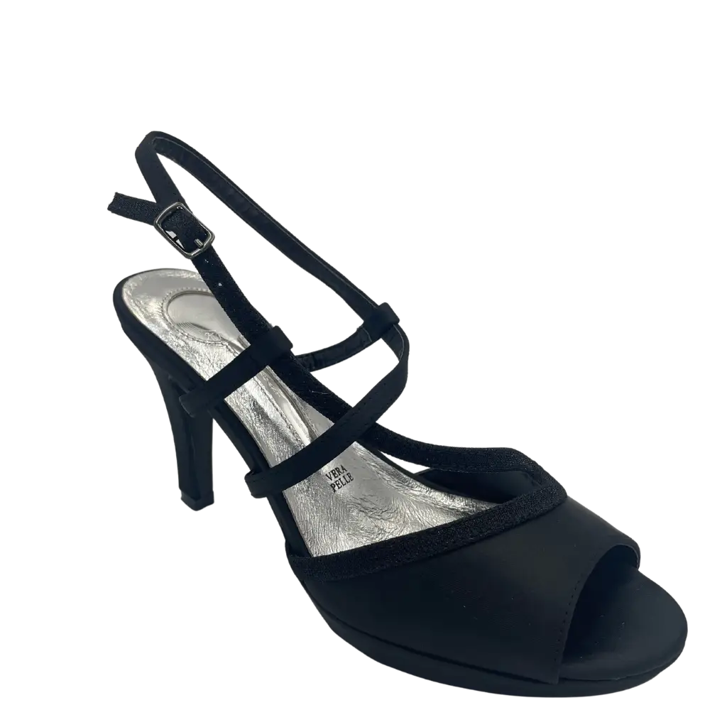 E83 NERO - HEEL SANDALS