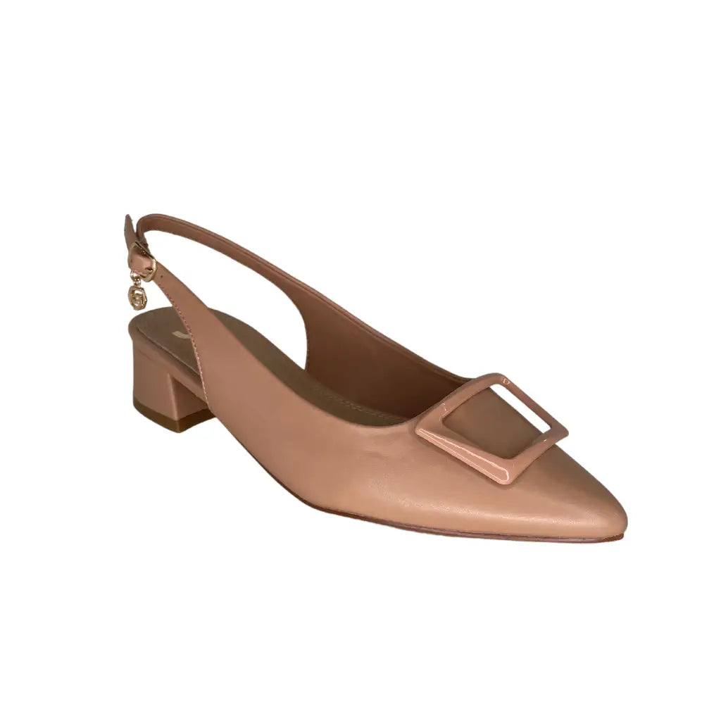 GD741 NUDE - HEEL SANDALS