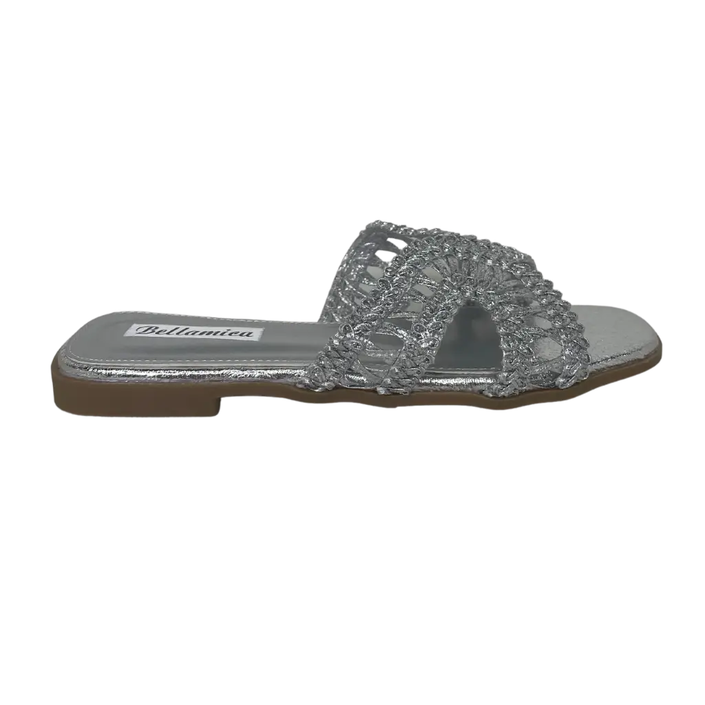 J768 SILVER - SANDALS