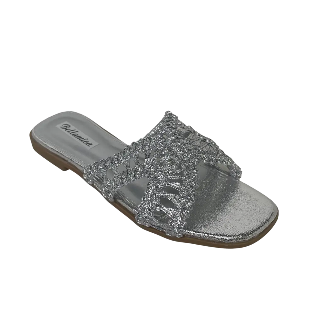 J768 SILVER - SANDALS