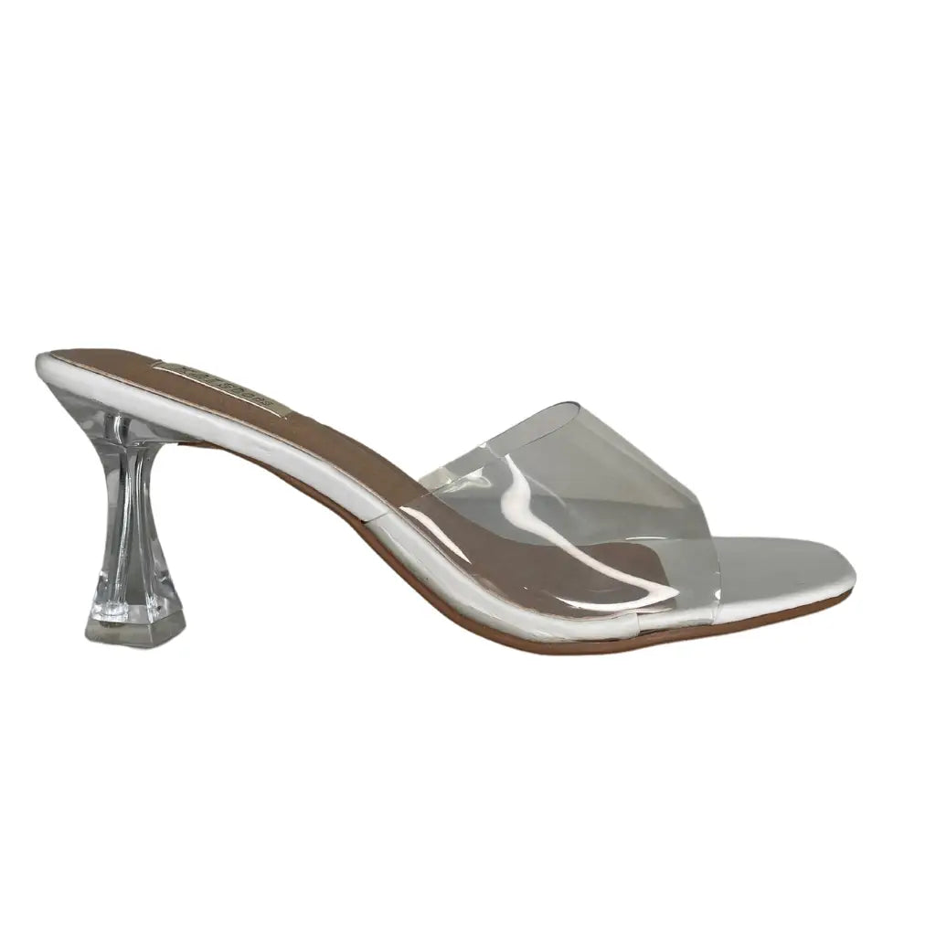 NAP-Z215 WHITE - HEEL SANDALS