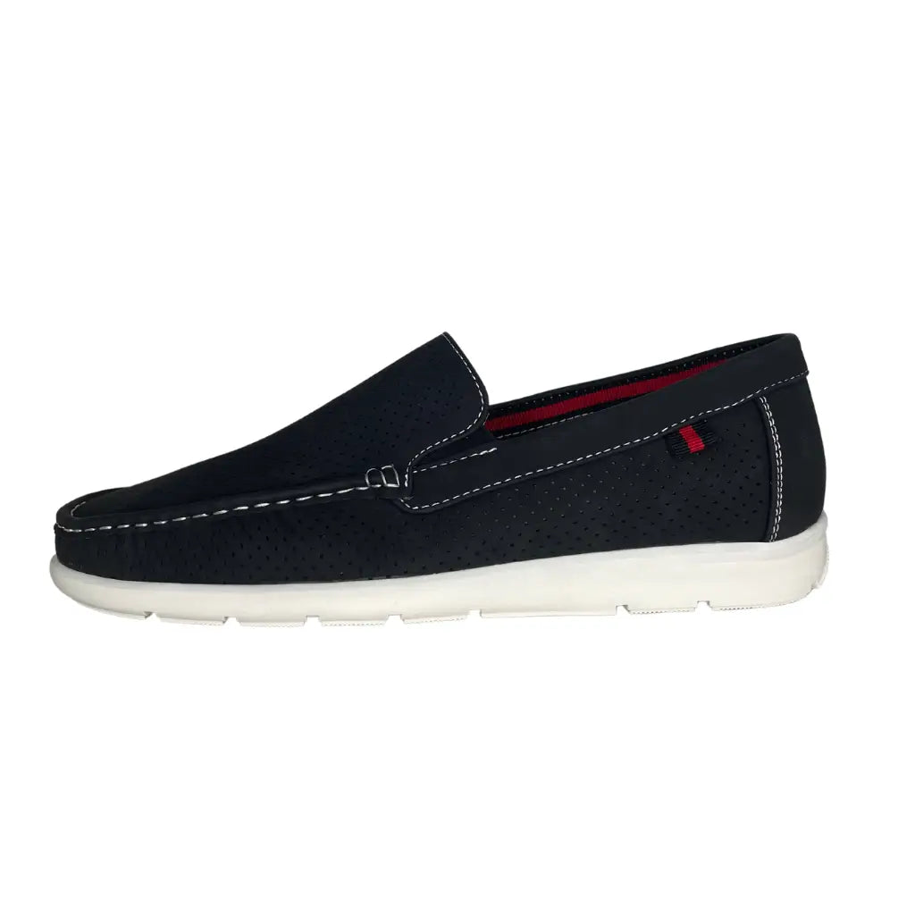 RH50 BLACK - MEN MOCASSINS