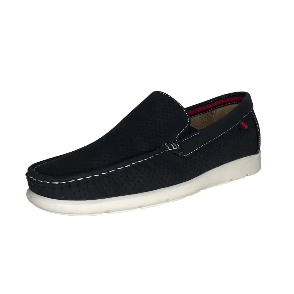 RH50 BLACK - MEN MOCASSINS