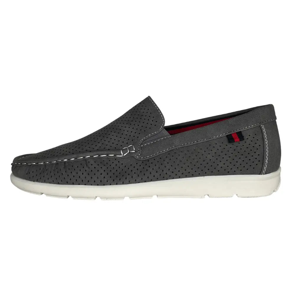 RH50 GREY - MEN MOCASSINS