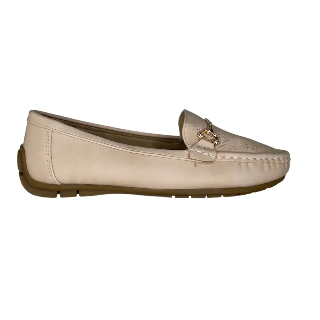 RH62 BEIGE - MOCASSINS