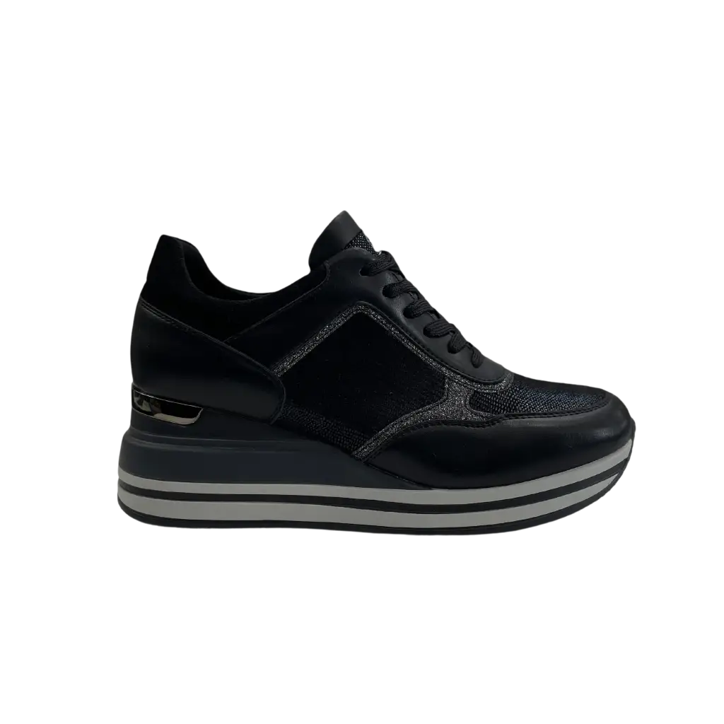 X22-76 BLACK - SNEAKERS
