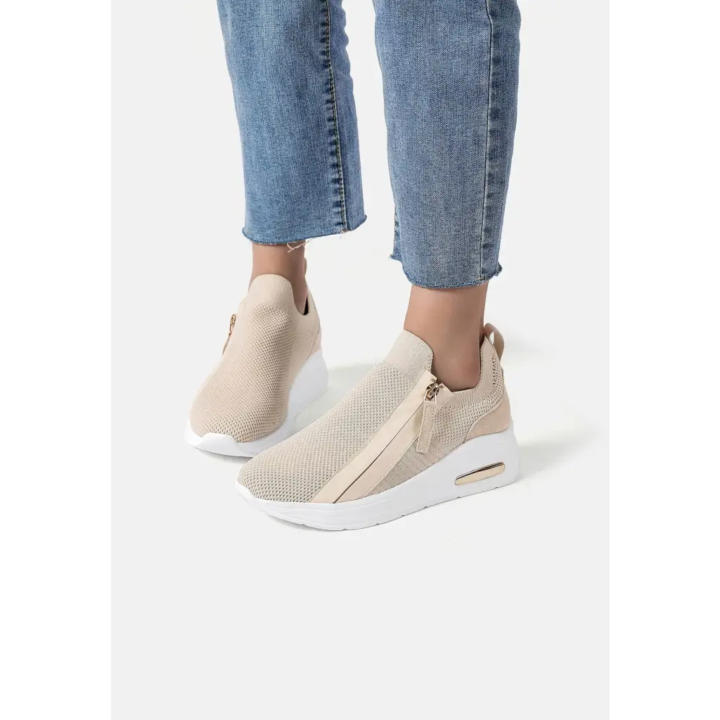 X28-20 BEIGE - SNEAKERS