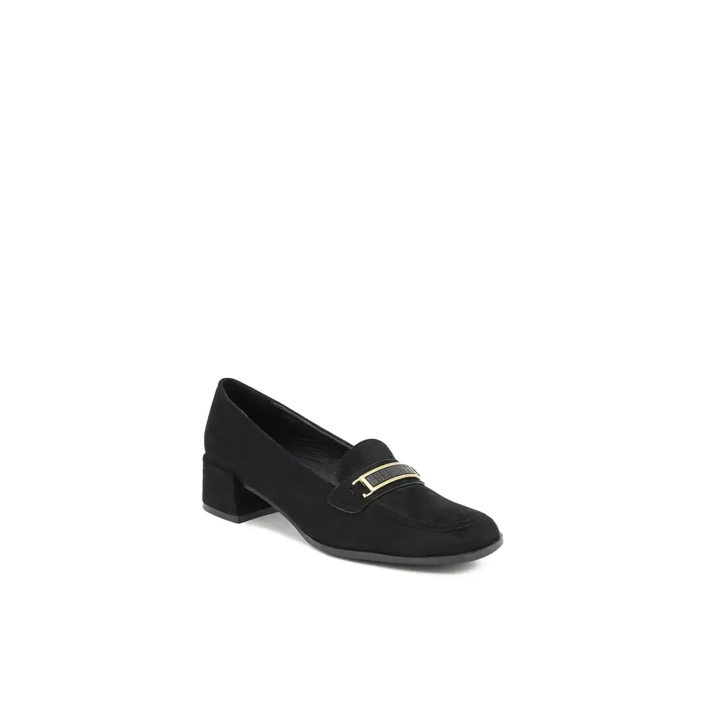 ZM9204 Black Suede-QUEEN HELENA-Βenissimo