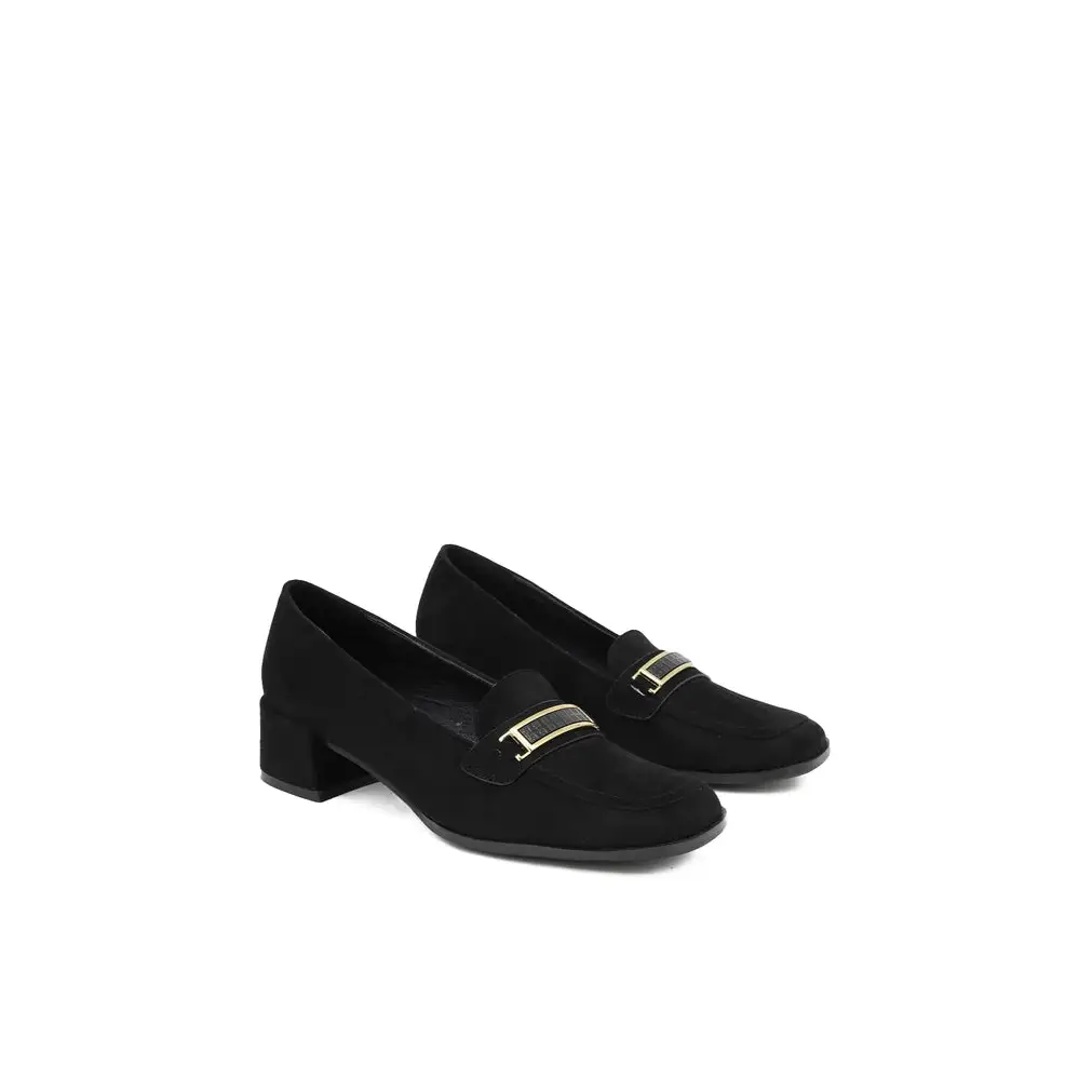 ZM9204 Black Suede-QUEEN HELENA-Βenissimo