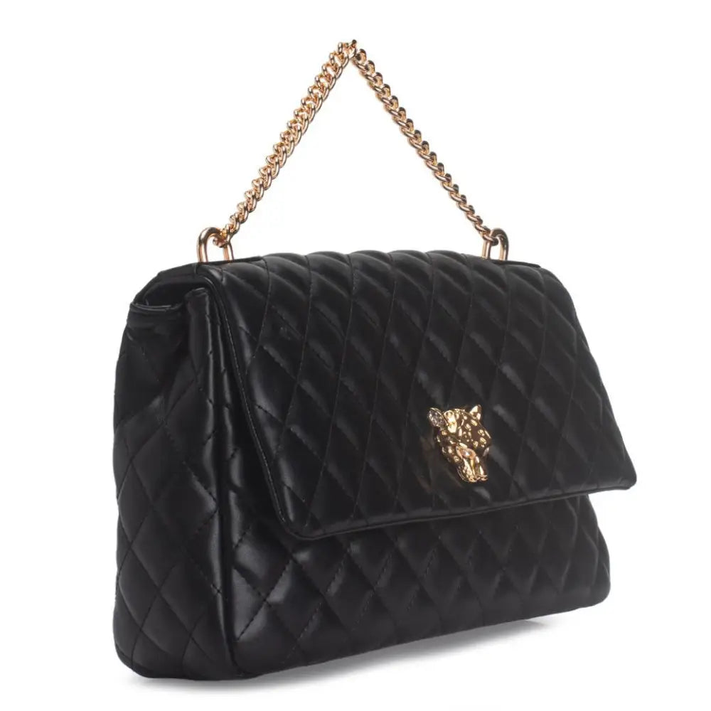 24112-1 Black - SHOULDER BAGS - AW25/26 • WOMEN BAGS