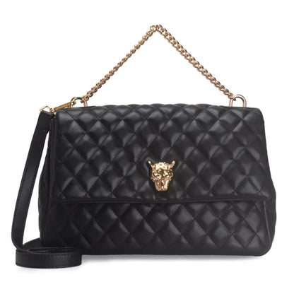 24112-1 Black - SHOULDER BAGS - AW25/26 • WOMEN BAGS
