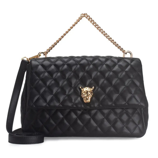 24112-1 Black - SHOULDER BAGS - AW25/26 • WOMEN BAGS
