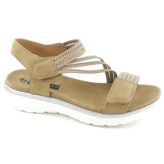 26591 Beige - SANDALS - COMFORT • ss25 • WOMEN SHOES