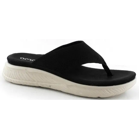 28661 Black - SLIDES - COMFORT • ss25 • WOMEN SHOES