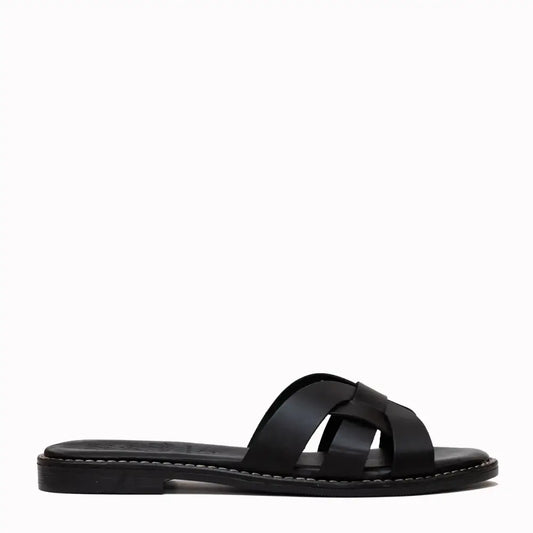 5570 Black - SLIDES - ss25 • WOMEN SHOES