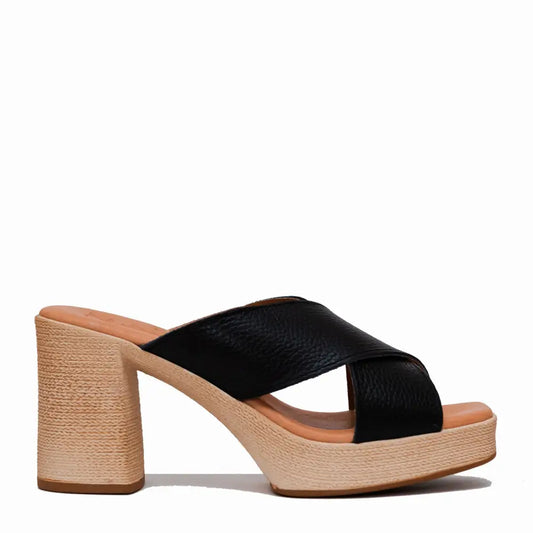 5730 Black - SLIDES - ss25 • WOMEN SHOES