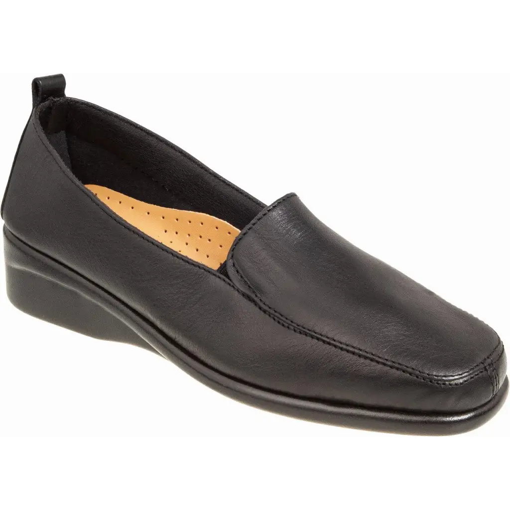 697-24511 Black - LOAFERS - AW24/25 • COMFORT • WOMEN SHOES