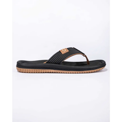 780-23155 Black - MEN BEACH SANDALS - MEN SHOES • SS23