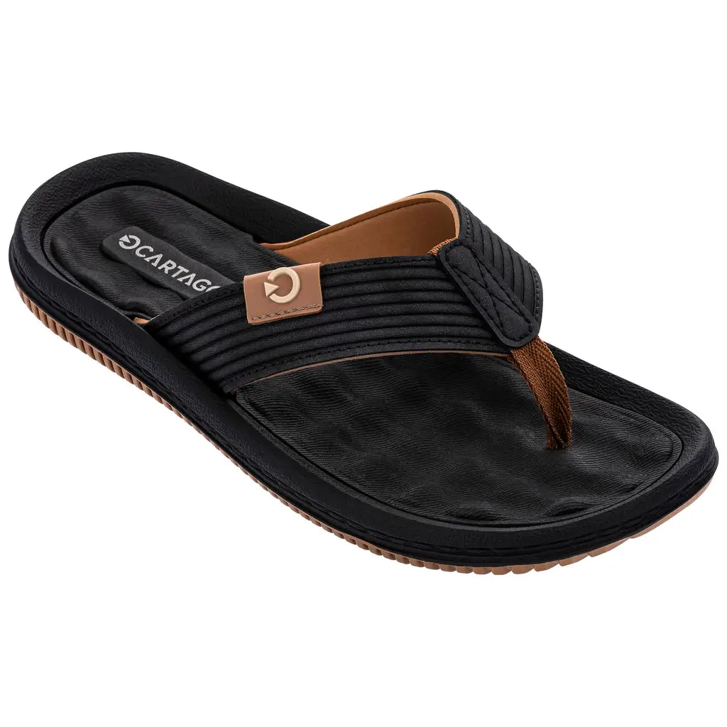 780-23155 Black - MEN BEACH SANDALS - MEN SHOES • SS23