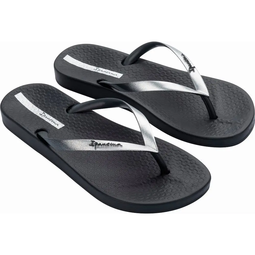 780-25357 Anthracite/silver - BEACH SANDALS - ss25 • WOMEN
