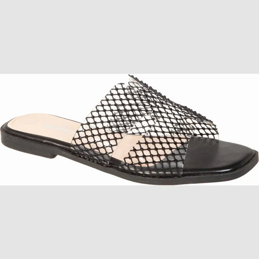 822-26002 Black - SLIDES - SS26 • WOMEN SHOES