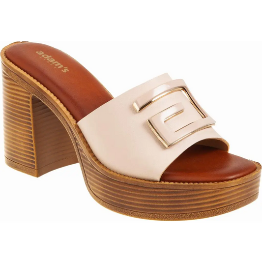 829 - 24018 Beige - SLIDES - SS24 • WOMEN SHOES