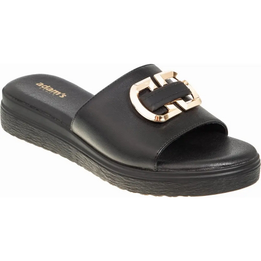 829-25018 Black - SLIDES - ss25 • WOMEN SHOES