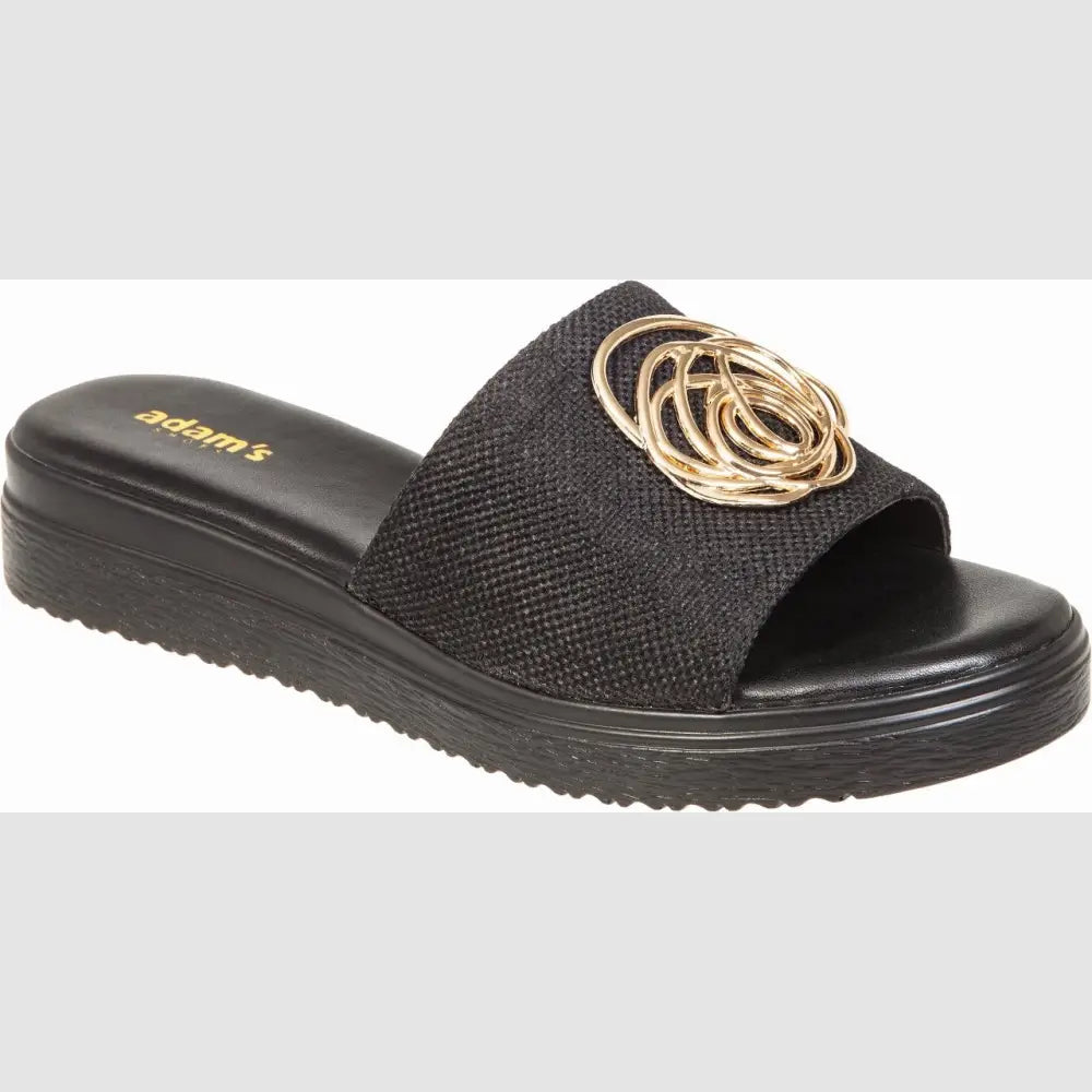 829-26047 Black - SLIDES - SS26 • WOMEN SHOES