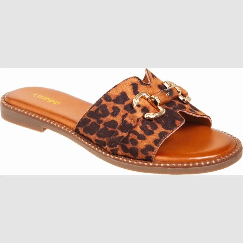829-26076 Leopard - SLIDES - SS26 • WOMEN SHOES