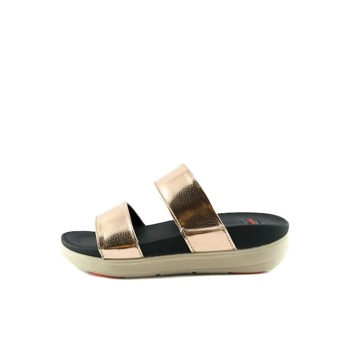 835-7003 Gold - SLIDES - SS23 • WOMEN SHOES