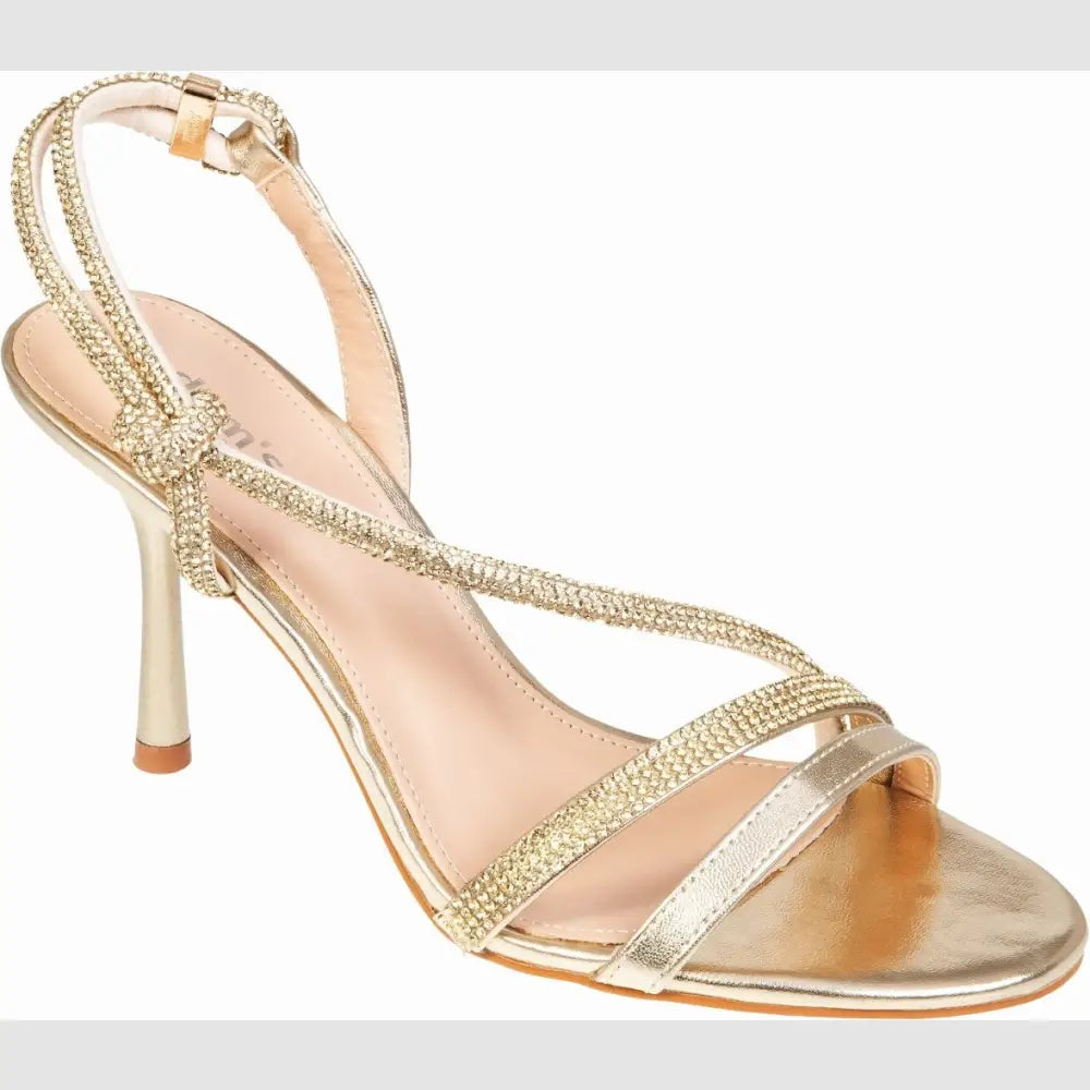 900-26009 Gold - HEEL SANDALS - SS26 • WOMEN SHOES