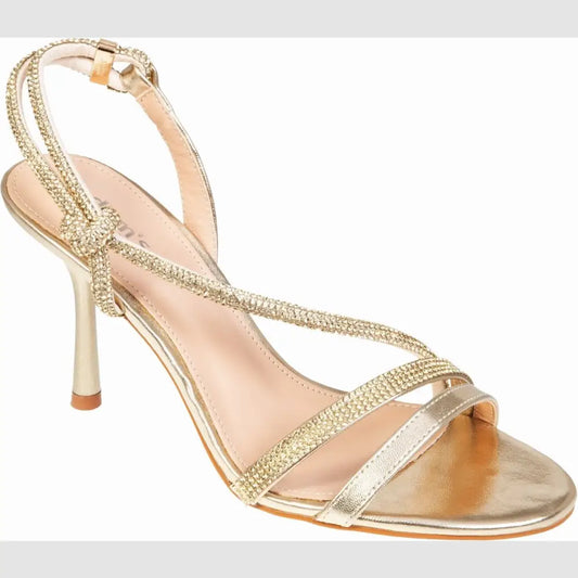 900-26009 Gold - HEEL SANDALS - SS26 • WOMEN SHOES
