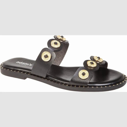 900-26011 Black - SLIDES - SS26 • WOMEN SHOES