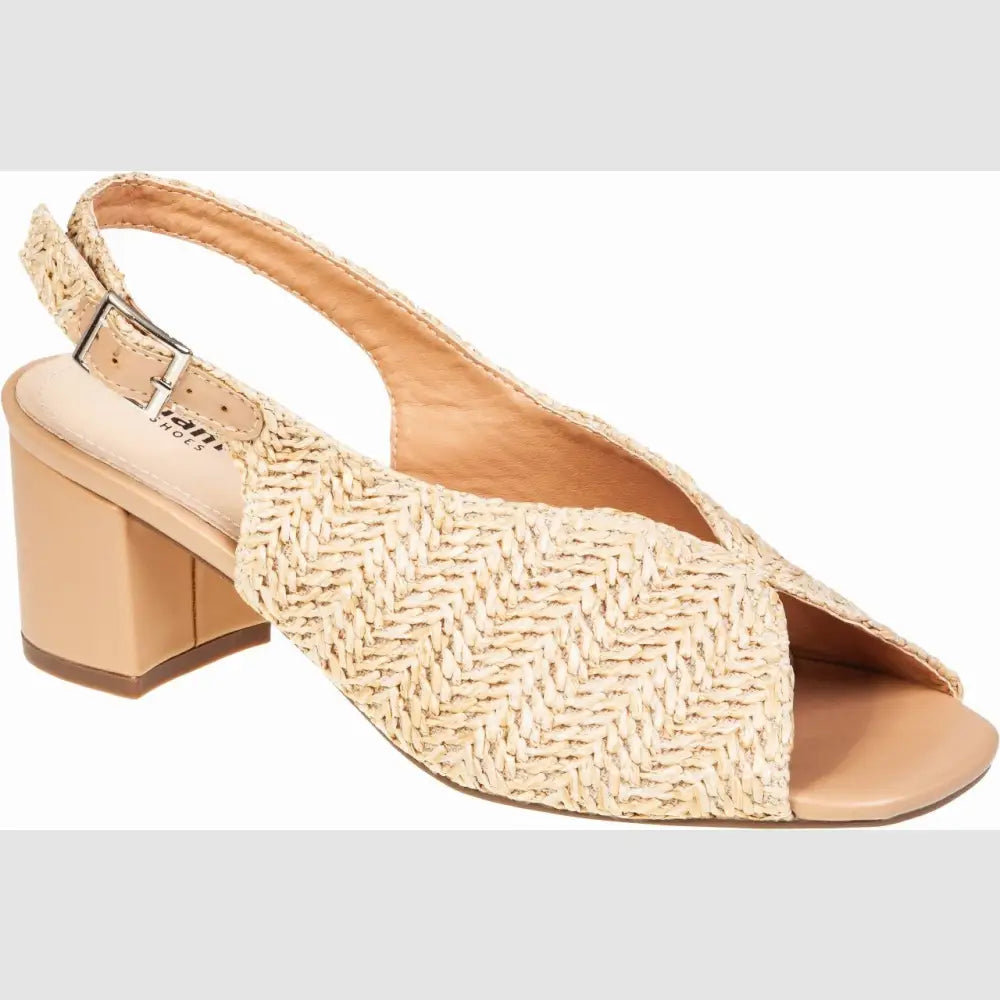907-26002 Brown - HEEL SANDALS - SS26 • WOMEN SHOES