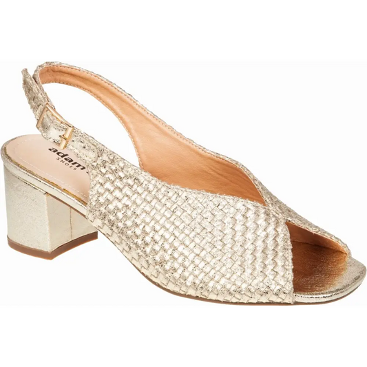 907-26003 Gold - HEEL SANDALS - SS26 • WOMEN SHOES