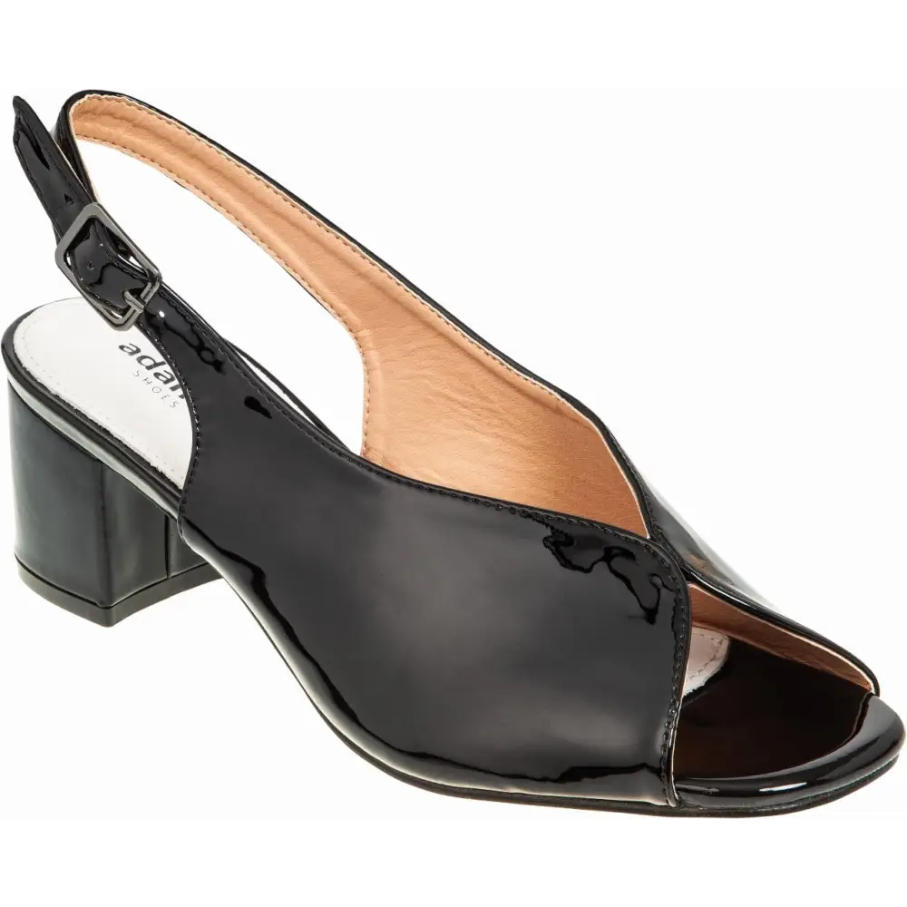 907-26004 Black Patent - HEEL SANDALS - SS26 • WOMEN SHOES