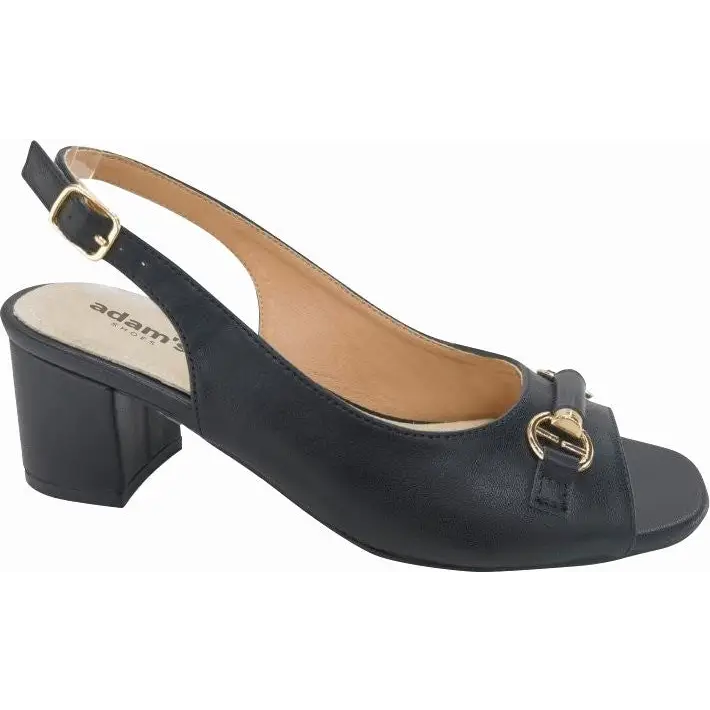 907-26007 Black - HEEL SANDALS - SS26 • WOMEN SHOES