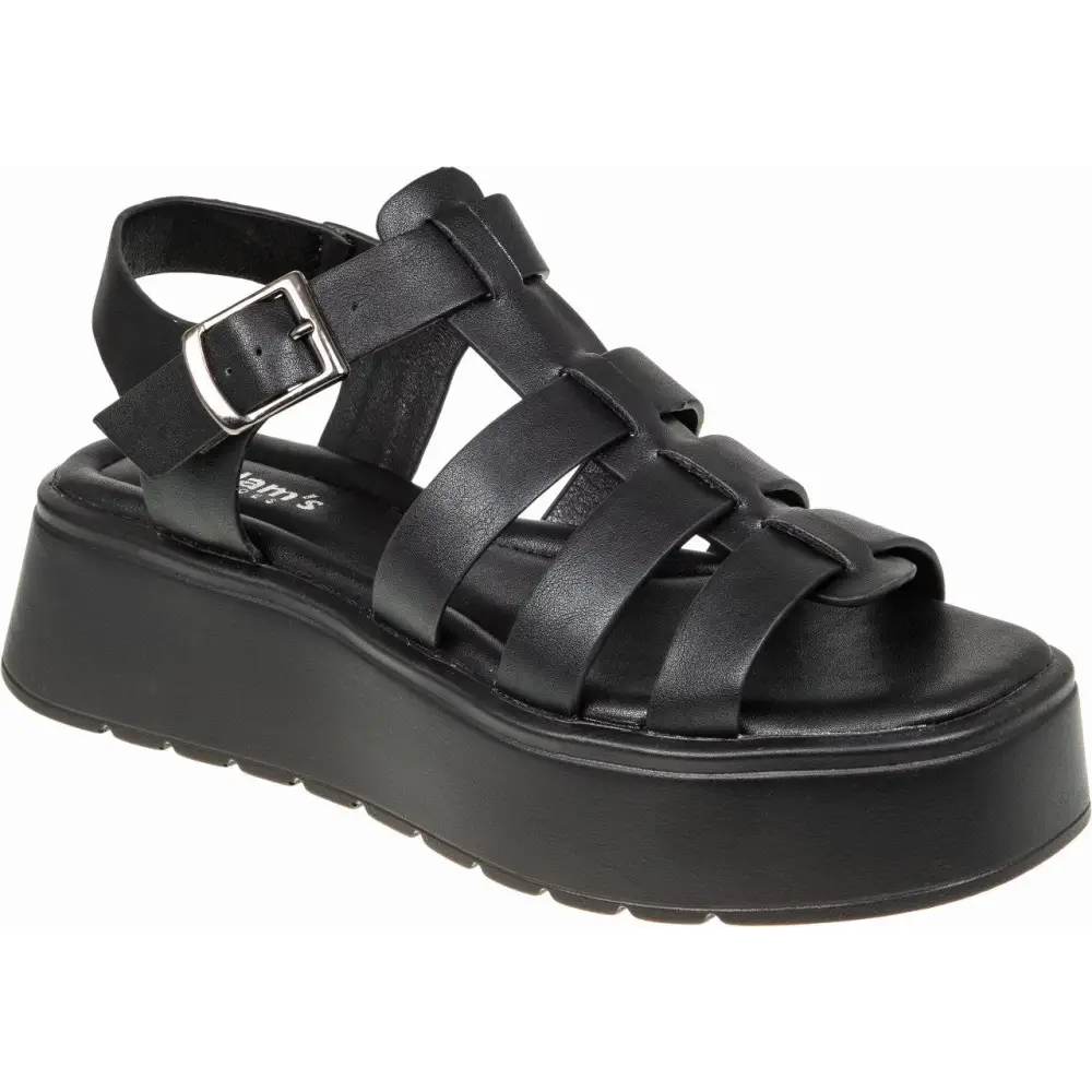 910-25017 Black - SANDALS - ss25 • WOMEN SHOES