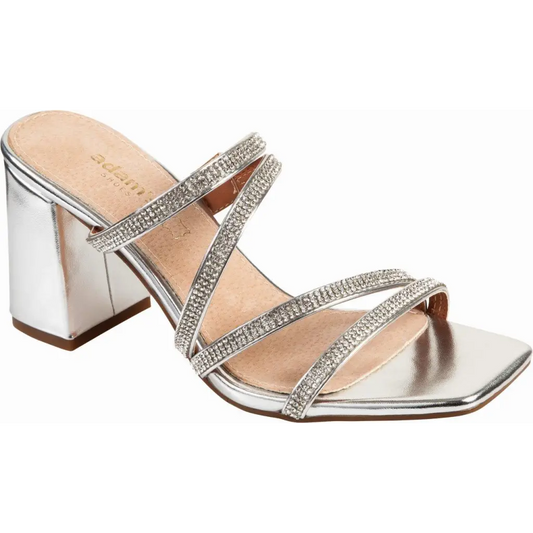 926 - 24006 Silver - SLIDES SS24 • WOMEN SHOES