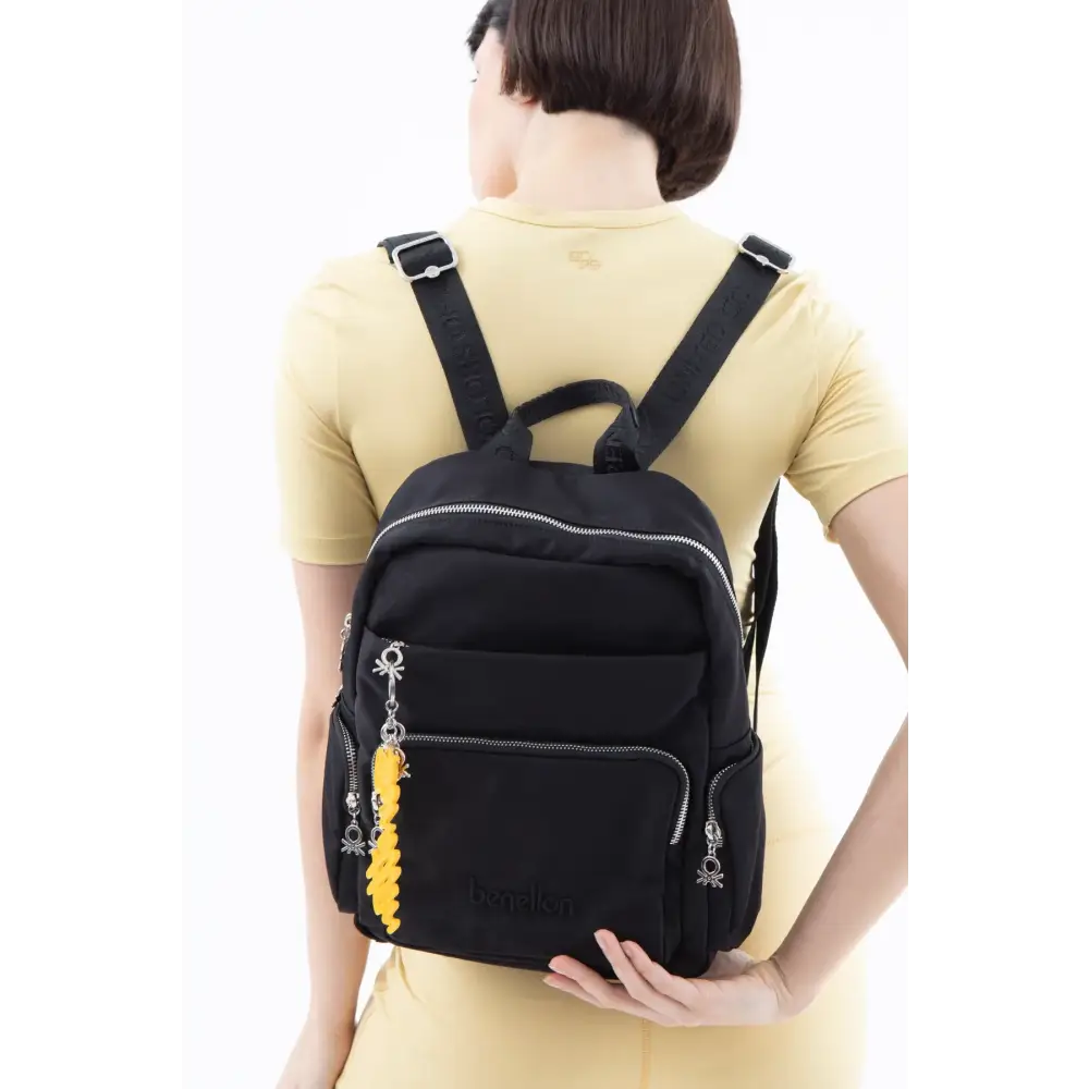 Bnt_1482 Black - BACKPACKS - AW25/26 • WOMEN BAGS