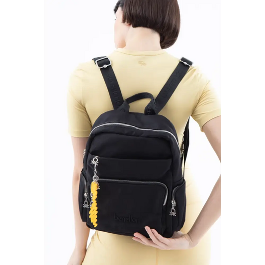 Bnt_1482 Black - BACKPACKS - AW25/26 • WOMEN BAGS