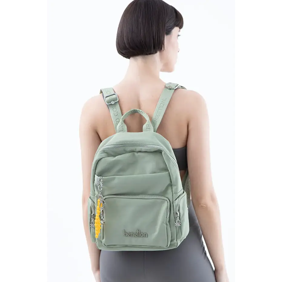 Bnt_1482 Green - BACKPACKS - AW25/26 • WOMEN BAGS