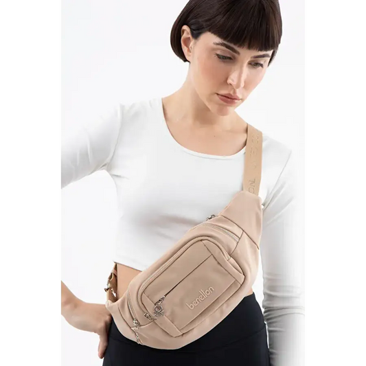 Bnt_1494 Tan - SHOULDER BAGS - AW25/26 • WOMEN BAGS