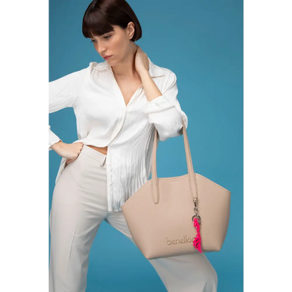 Bnt_1504 Beige - SHOULDER BAGS - AW25/26 • WOMEN BAGS