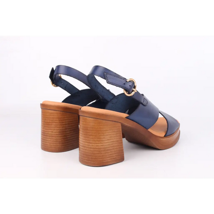 Etelvina Blue - HEEL SANDALS - SS23 • WOMEN SHOES