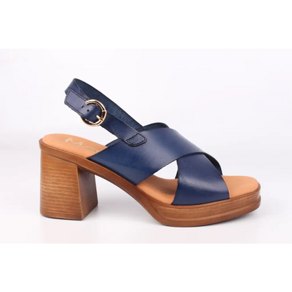 Etelvina Blue - HEEL SANDALS - SS23 • WOMEN SHOES