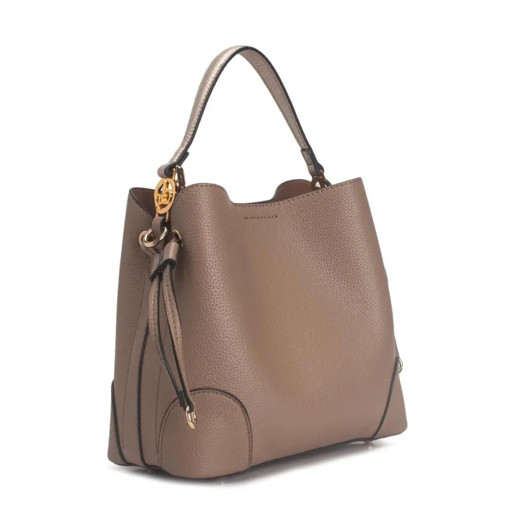 H007-1 Taupe - SHOULDER BAGS - AW25/26 • WOMEN BAGS