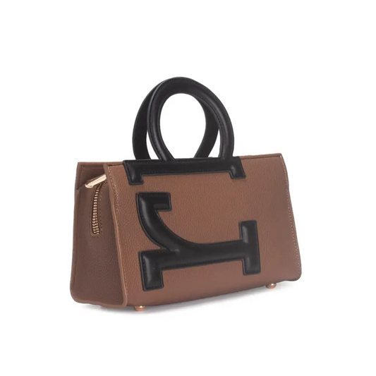 L010-1 Brown/black - SHOULDER BAGS - AW25/26 • WOMEN BAGS