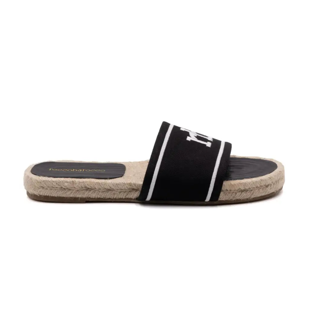 Rbrsd0227 Black - SLIDES - SS24 • WOMEN SHOES